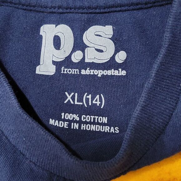 P.S. BY AEROPOSTALE WOMENS COTTON TEE SIZE XL (14) - Picture 3 of 4
